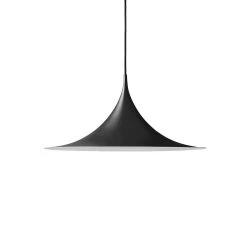 Gubi Semi Hanglamp Ø 60 Cm, Mat Zwart