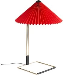 Hay Matin Tafellamp L, Bright Red