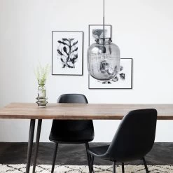 House Doctor Ball-Jar Pendant 30 Cm, Smokey -Het tijdperk van Lamp. house doctor ball jar pendant 30 cm 3