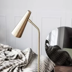 House Doctor Precise Floor Lamp, Brass Finish -Het tijdperk van Lamp. house doctor precise floor lamp brass finish 5