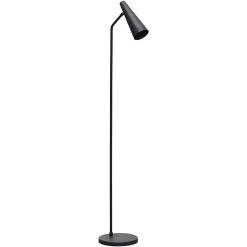 House Doctor Precise Vloerlamp 124 Cm, Mat Zwart