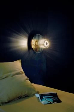 In The Sun 190 Wall Lamp, Gold/Silver -Het tijdperk van Lamp. in the sun in the sun 190 wall lamp gold silver 12