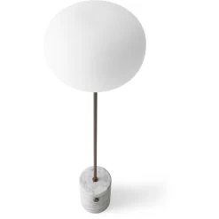 Menu JWDA Floor Lamp White Marble, Bronze Brass -Het tijdperk van Lamp. menu jwda floor lamp brass 22