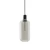 Normann Copenhagen Amp Hanglamp Groot, Smoke/Zwart Marmer