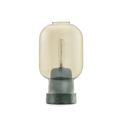 Normann Copenhagen Amp Tafellamp, Goud / Groen Marmer