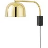 Normann Copenhagen Grant Wall Light EU 43 Cm, Brass