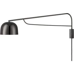 Normann Copenhagen Grant Wall Light EU 111 Cm, Black