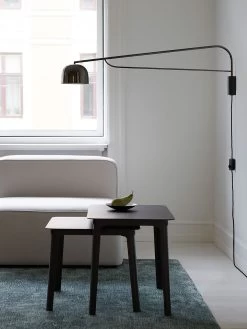 Normann Copenhagen Grant Wall Light EU 111 Cm, Black -Het tijdperk van Lamp. normann copenhagen grant wall light eu 43 cm brass 23