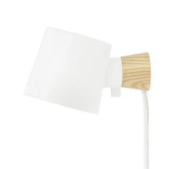 Het tijdperk van Lamp. 46 Normann Copenhagen Rise Wandlamp, Wit