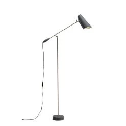 Northern Birdy Floor Lamp, Grey