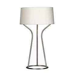Aria Lamp (table) Stainless Steel/white