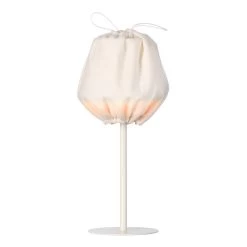 Baklava Lamp (table) White/red, Small