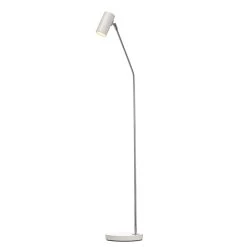 Minipoint Floor Lamp, White/Chromium