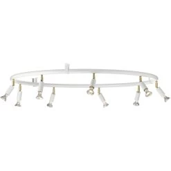 Star 9 Wand-/Plafondlamp, Wit