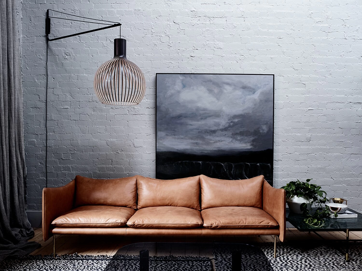 Secto Design Varsi 1000 Suspension Arm, Black 3 Secto Design Varsi 1000 Suspension Arm, Black - Afbeelding 3