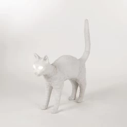 Seletti Jobby The Cat Lamp, White -Het tijdperk van Lamp. seletti jobby the cat lamp white 10 2