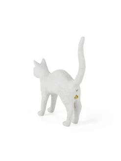 Seletti Jobby The Cat Lamp, White -Het tijdperk van Lamp. seletti jobby the cat lamp white 12 2