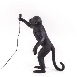 Seletti Monkey Lamp Buiten Staand, Zwart -Het tijdperk van Lamp. seletti monkey lamp buiten staand zwart 5