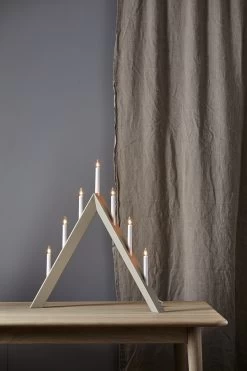 Star Trading Arrow Candlestick, Beige -Het tijdperk van Lamp. star trading arrow candlestick 21
