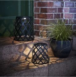 Star Trading Calabria Lantaarn Zonnecel, 20 Cm -Het tijdperk van Lamp. star trading calabria lantaarn zonnecel 14