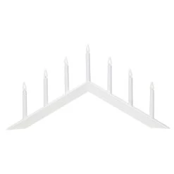Star Trading Candlestick Arrow, White