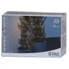 Star Trading Dew Drop 200 String Light Outdoor, Silver