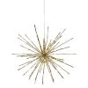 Star Trading Firework Hanging Decoration 60 Cm, Gold