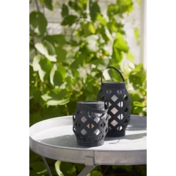 Star Trading Flame Lantaarn 23 Cm, Zwart -Het tijdperk van Lamp. star trading flame lantaarn 29