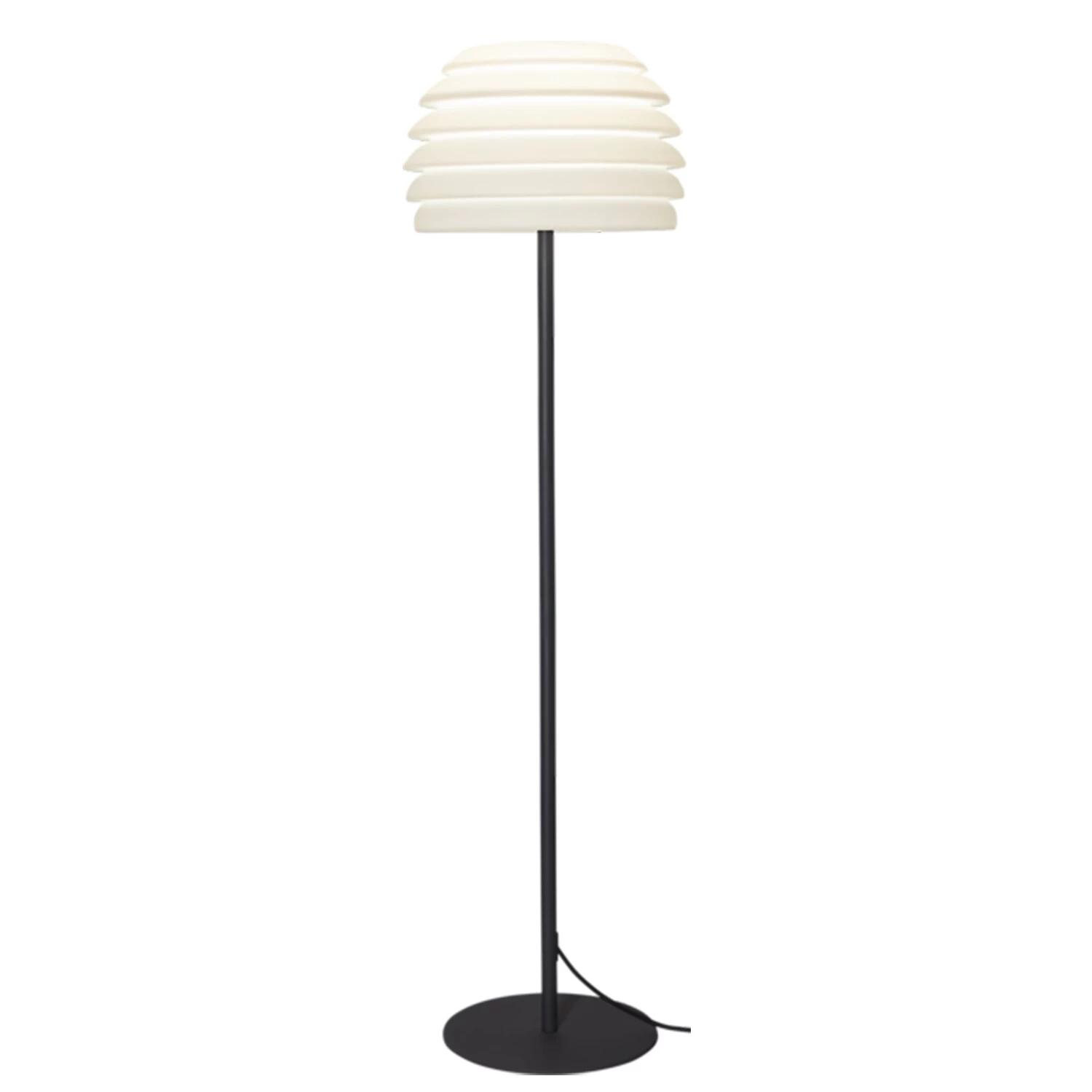 Star Trading Gardenlight Floor Lamp Outdoor 150cm, White / Black 1 Star Trading Gardenlight Floor Lamp Outdoor 150cm, White / Black