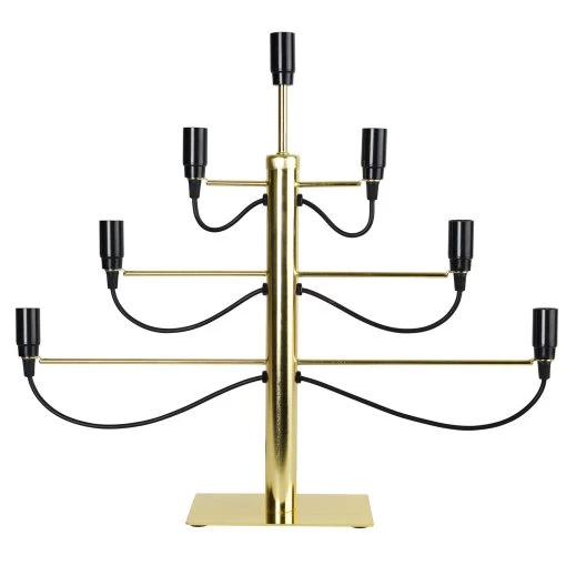 Star Trading Milano Candle Holder, Brass 3 Star Trading Milano Candle Holder, Brass -Het tijdperk van Lamp. star trading milano candlestick 0