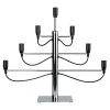 Star Trading Milano Candle Holder, Chrome