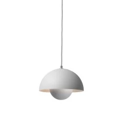 &Tradition Flowerpot VP1 Hanglamp, Mat Lichtgrijs