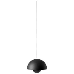 &Tradition Flowerpot VP7 Hanglamp, Mat Zwart