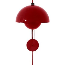 &Tradition Flowerpot VP8 Wandlamp, Vermilion Red