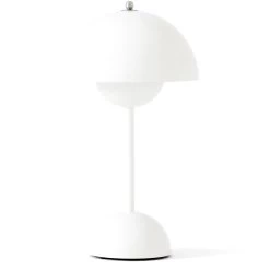 &Tradition Flowerpot VP9 Tafellamp Draagbaar, Wit