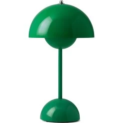 &Tradition Flowerpot VP9 Table Lamp Portable, Signal Green