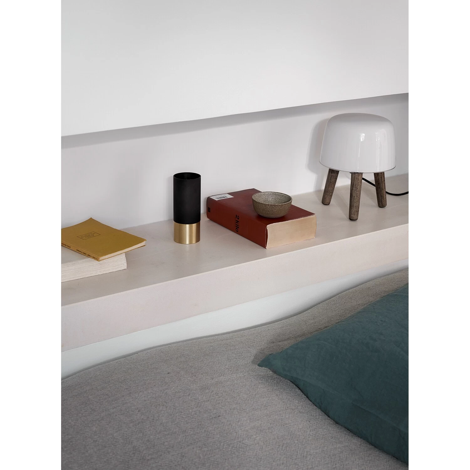 &Tradition Milk Table Lamp, Smoked Ash 3 &Tradition Milk Table Lamp, Smoked Ash - Afbeelding 3