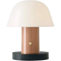 &Tradition Setago JH27 Tafellamp Draagbaar, Nude / Forest