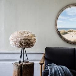 Umage Eos Lampenkap Lichtbruin, Medium -Het tijdperk van Lamp. umage eos lampshade light brown 23