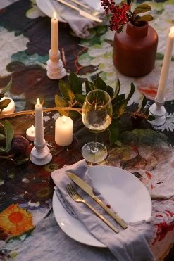 LED Pijlerkaars Voor Buiten 7,8x12,7 Cm, Wit -Het tijdperk van Lamp. uyuni led pijlerkaars voor buiten 78x127 cm wit 6