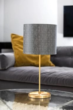 Watt & Veke Erica Lampshade 29 Cm, Grey/Gold -Het tijdperk van Lamp. watt veke erica lampshade 19 cm creme gold 36
