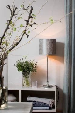 Watt & Veke Erica Lampshade 29 Cm, Grey/Gold -Het tijdperk van Lamp. watt veke erica lampshade 19 cm creme gold 37